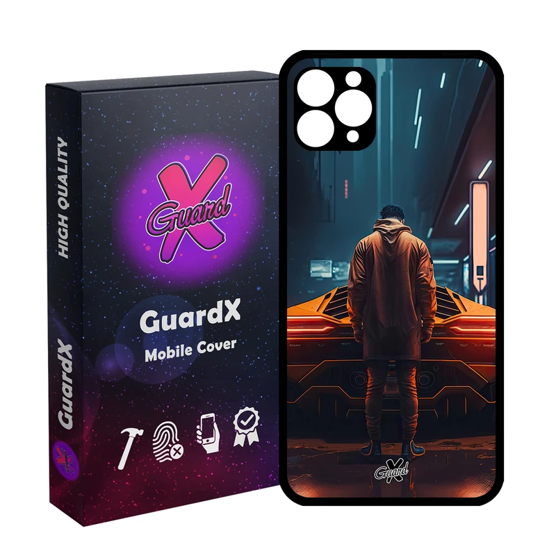 کاور گارد ایکس طرح لامبورگینی مدل Glass10601 مناسب برای گوشی موبایل اپل iPhone 11 Pro Max