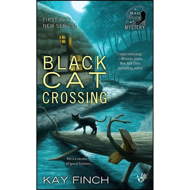کتاب Black Cat Crossing  اثر Kay Finch انتشارات Berkley