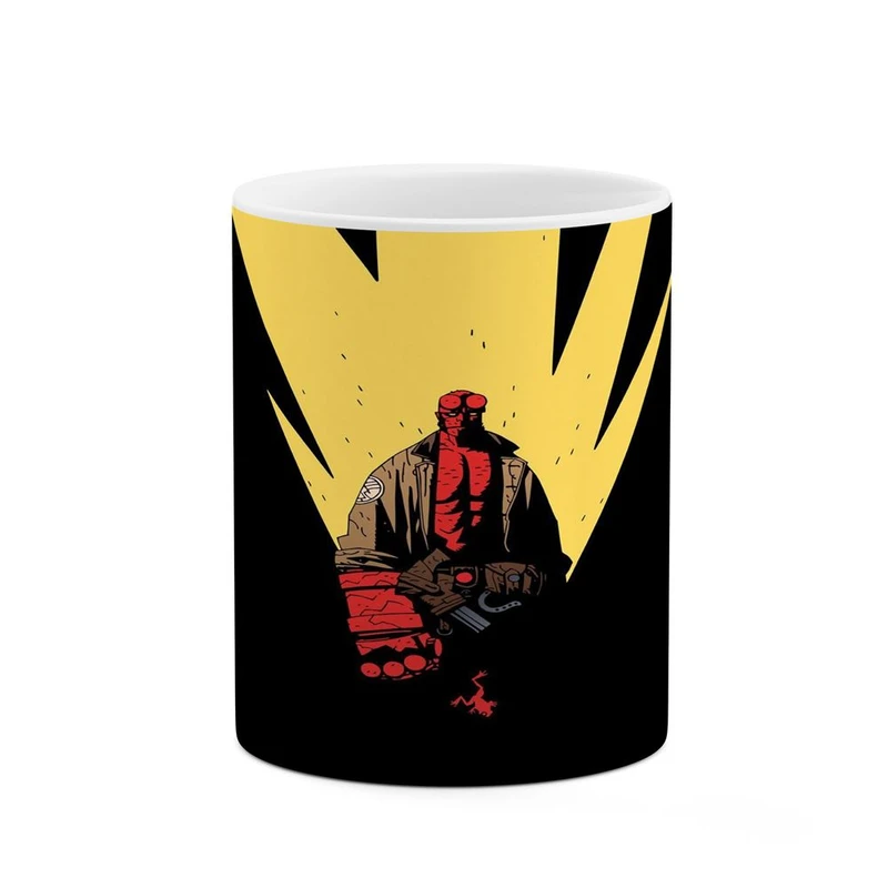 ماگ کاکتی مدل پسر جهنمی Hellboy کد mgh38962
