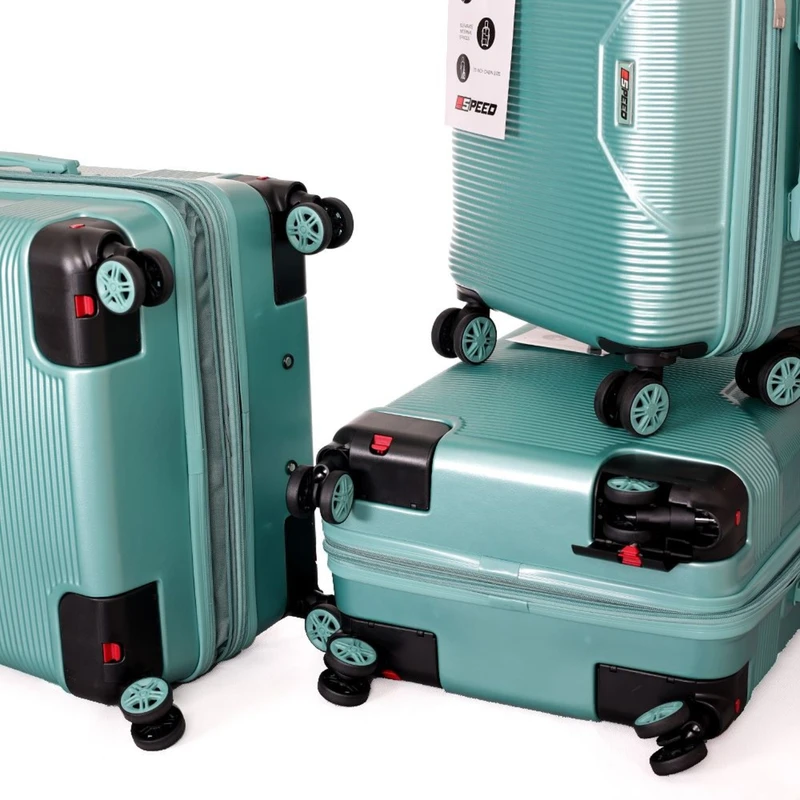 عکس شماره 22 : ست سه عددی چمدان اسپید مدل retractable wheel tr950