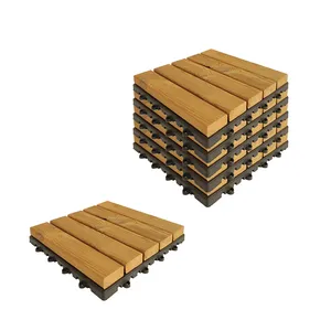کفپوش مدل 5 ردیفه سایز 30x30 سانتی متر بسته 6 عددی
