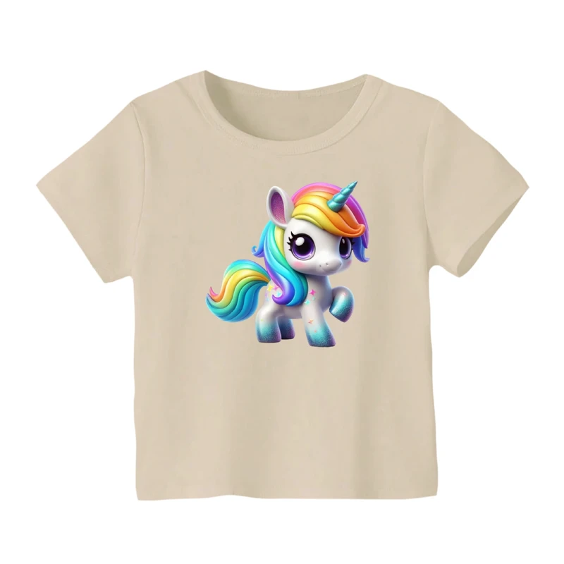 تی شرت آستین کوتاه بچگانه مدل یونیکورن کد ۲۹