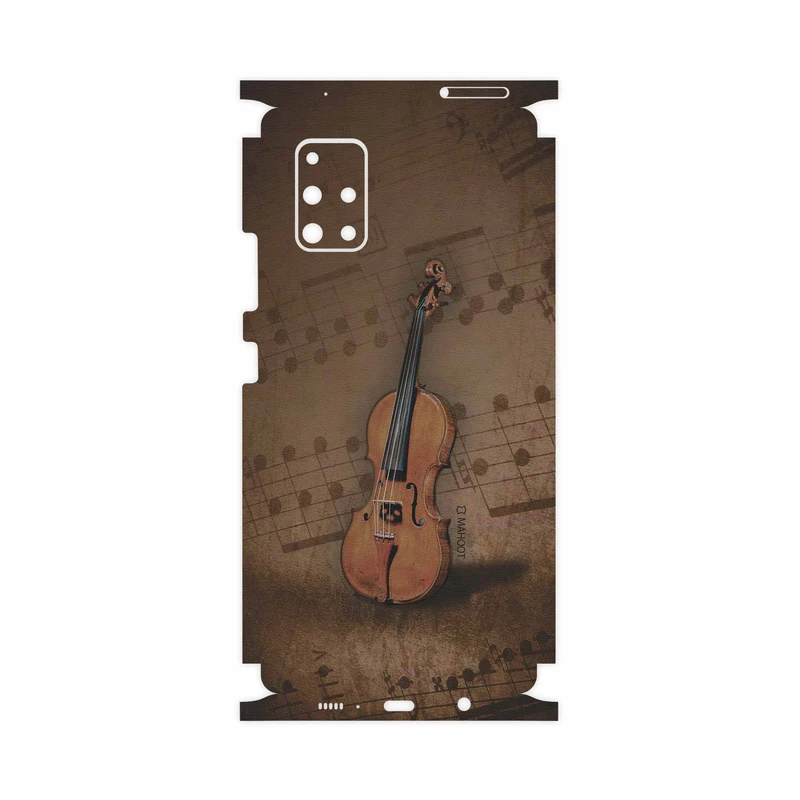 برچسب پوششی ماهوت مدل Violin-Instrument-FullSkin مناسب برای گوشی موبایل سامسونگ Galaxy A71 5G