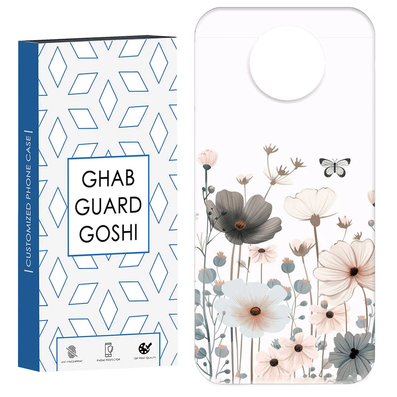 کاور قاب گارد گوشی طرح گل کد Dimo-135 مناسب برای گوشی موبایل شیائومی Redmi Note 9T