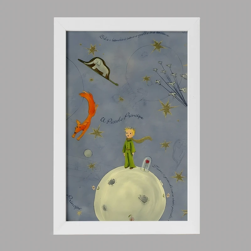 تابلو خندالو مدل شازده کوچولو کد F1383