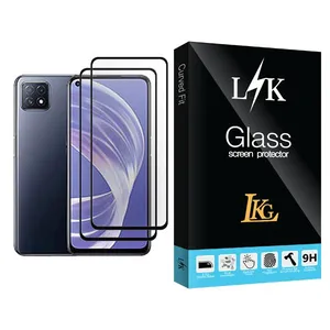 LKG LK Glass MIX002 Screen Protector For Oppo A73 5G Pack Of 2