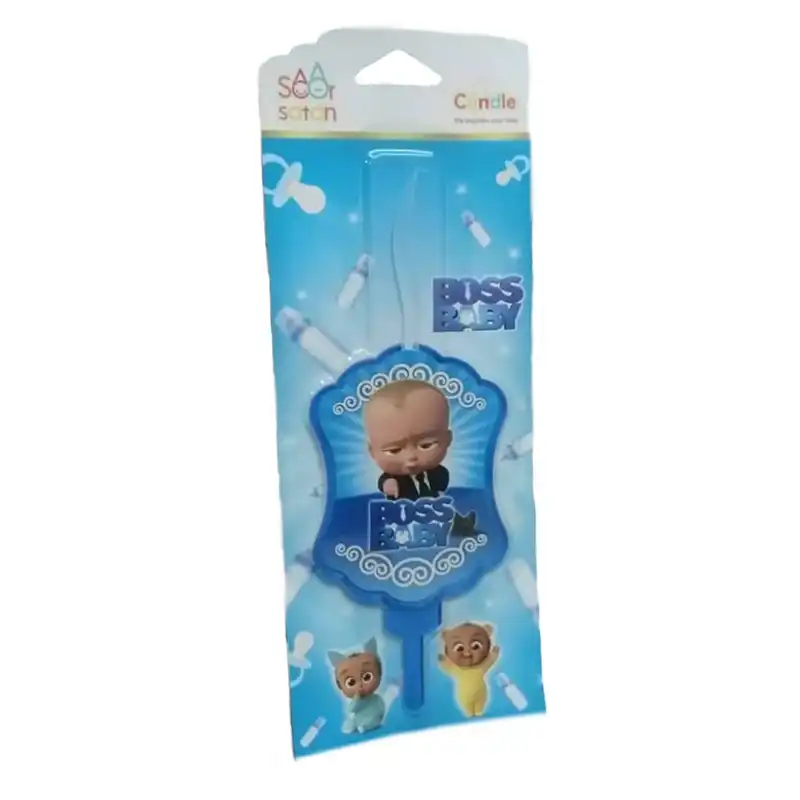 شمع تولد سورساتان مدل بچه رییس کد 23