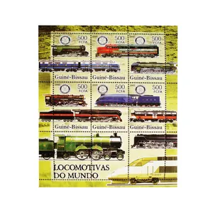 تمبر یادگاری مدل قطار کد t-172 مجموعه 9 عددی