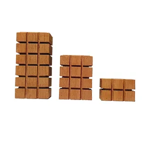 جاشمعی چوبی کد SH101 مجموعه 3 عددی