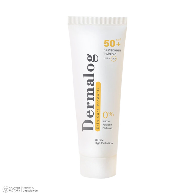کرم ضدآفتاب درمالوگ مدل Invisible، حجم 50 میلی‌لیتر