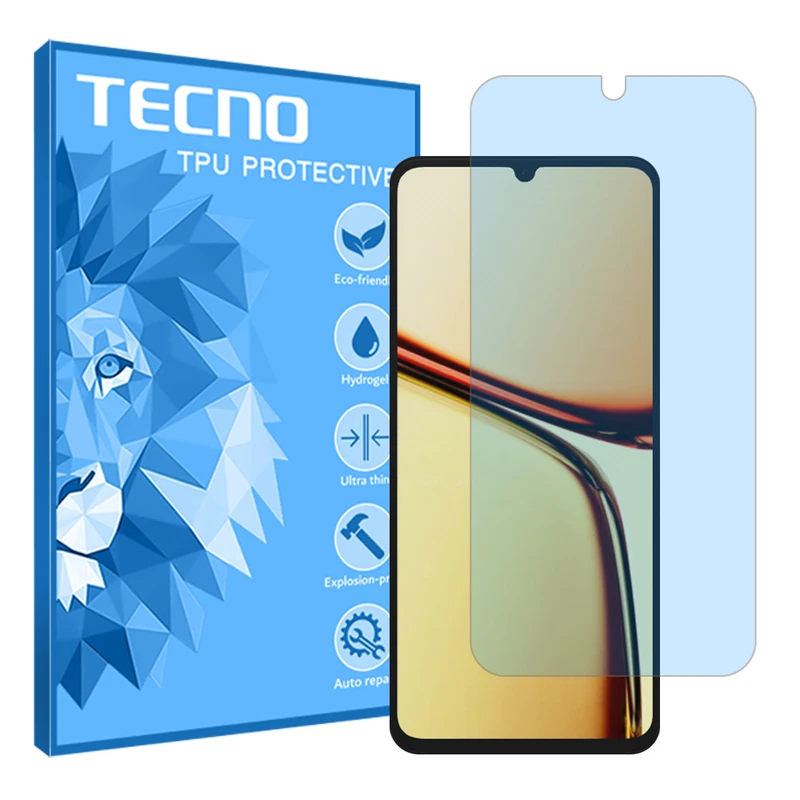 محافظ صفحه نمایش آنتی بلو تکنو مدل Resistant‌ مناسب برای گوشی موبایل ریلمی C61