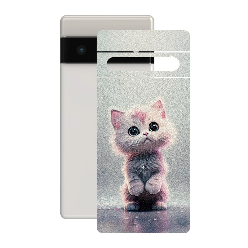 برچسب پوششی ریمکس مدل Leth طرح گربه مناسب برای گوشی موبایل گوگل Pixel 6 Pro