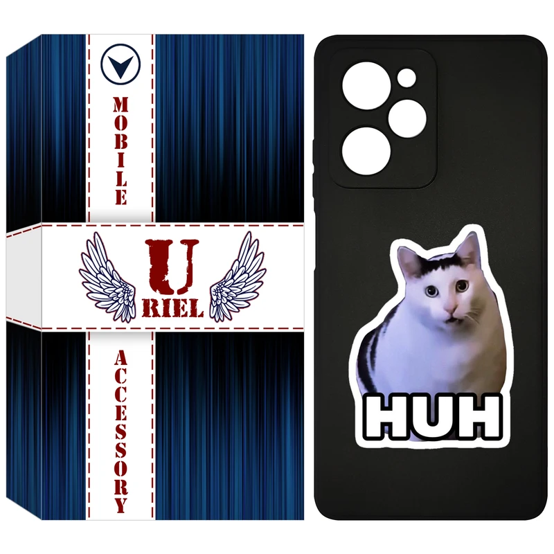 کاور یوریل مدل KSH کد 85 طرح HUH مناسب برای گوشی موبایل شیائومی Poco X5 Pro / Redmi Note 12 Pro 5G