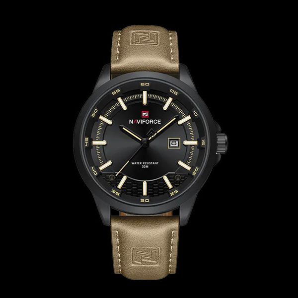 ساعت مچی عقربه‌ای کوارتز مردانه نیوی فورس مدل NKR02