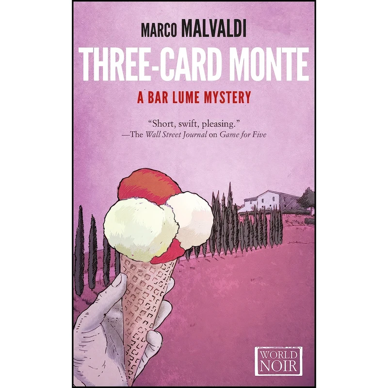 کتاب Three-Card Monte  اثر Marco Malvaldi انتشارات Europa Editions