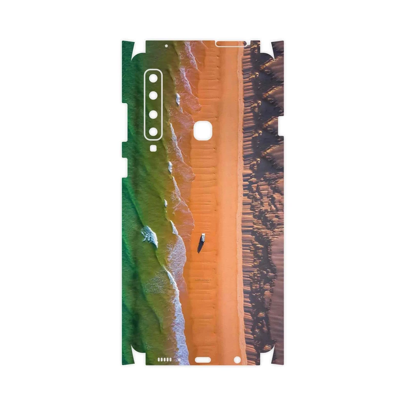 برچسب پوششی ماهوت مدل Beach and Green Sea-FullSkin مناسب برای گوشی موبایل سامسونگ Galaxy A9 2018