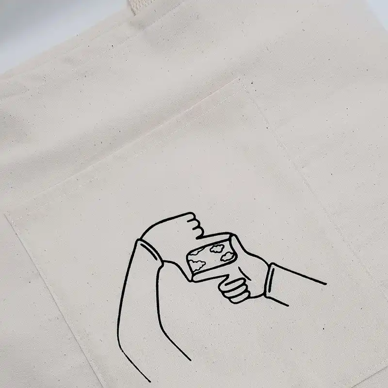 ساک دستی گدار مدل انبان جیب‌دار طرح آسمون