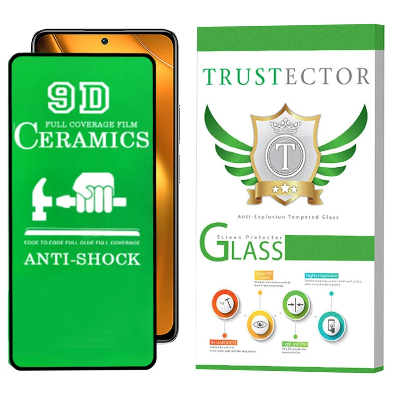  محافظ صفحه نمایش سرامیکی تراستکتور مدل CRTA مناسب برای گوشی موبایل شیائومی Poco F4