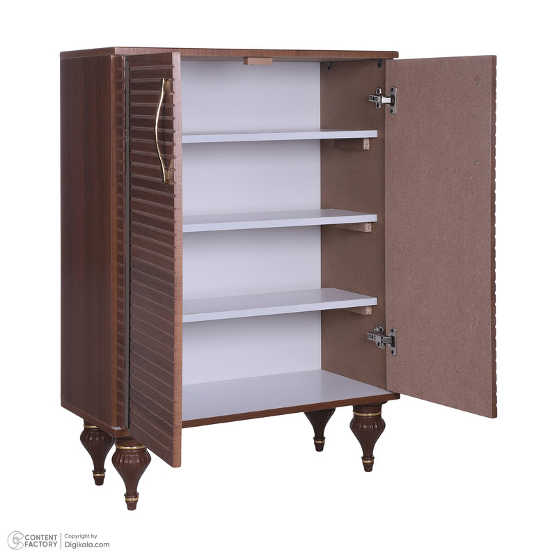 جاکفشی 4 طبقه طرح آینه دار مدل s111