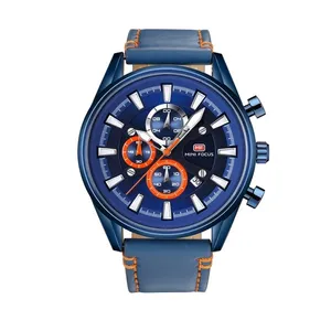 ساعت مچی عقربه‌ای مردانه مینی فوکوس مدل 0083BLU
