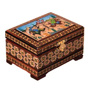 جعبه جواهرات خاتم کاری کد 8-70062