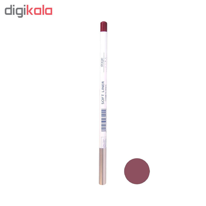 مداد لب استیج مدل Soft Liner شماره 04