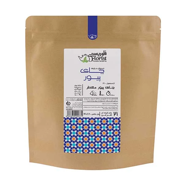 چای پیور معطر فلوریست مقدار 46 گرم