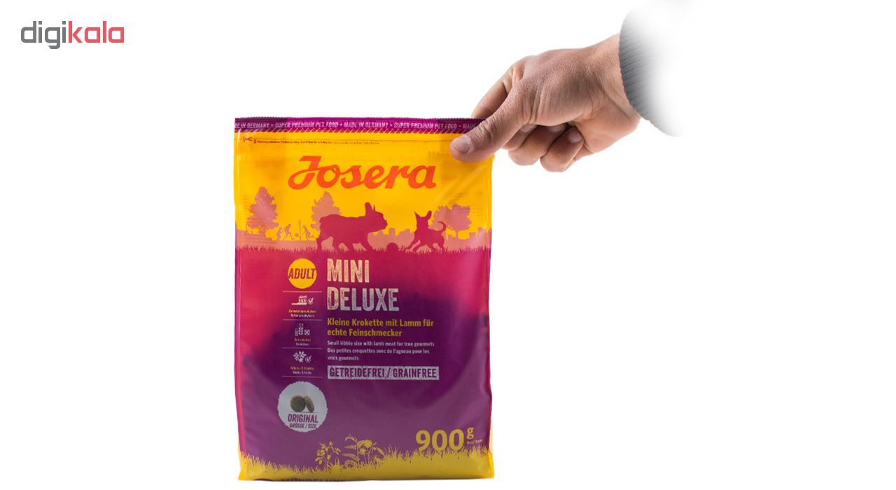 غذای خشک سگ جوسرا مدل ADULT MINI DELUXEوزن 0.9 کیلوگرم