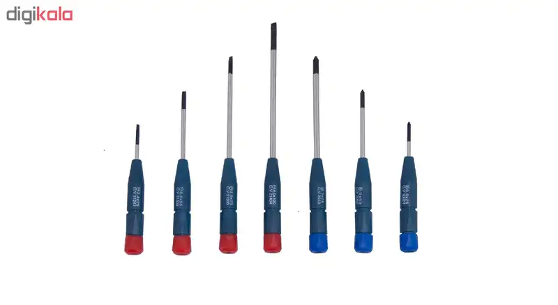 مجموعه 7 عددی پیچ گوشتی ساعتی لیکوتا مدل TPD-30025-LT