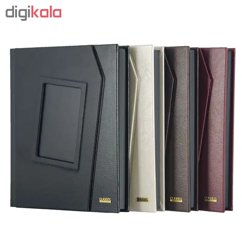 آلبوم عکس عروس شومیزی گوشه دار راد مدل 15