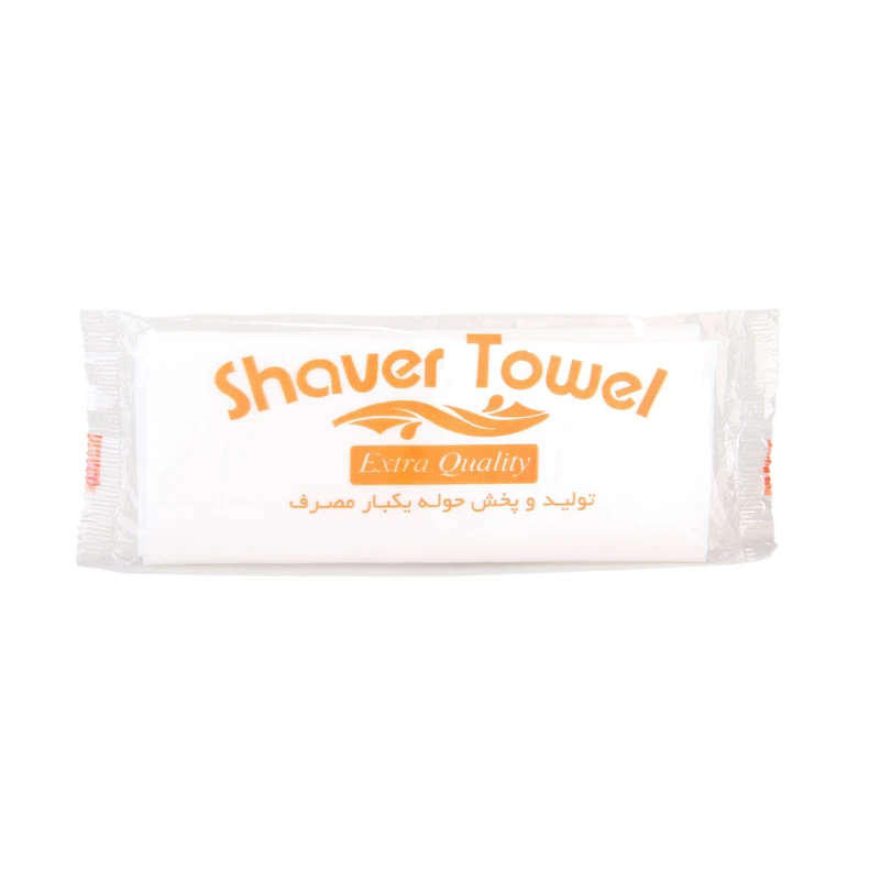 حوله یکبار مصرف شاور مدل 65G40*70 بسته 100 عددی
