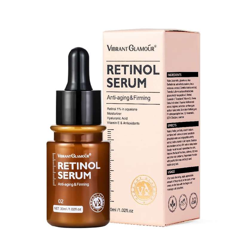 سرم ضد چروک ویبرانت گلمور مدل Retinol حجم 30 میلی لیتر سرم ضد چروک ویبرانت گلمور مدل Retinol حجم 30 میلی لیتر
