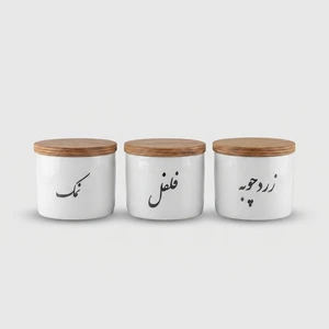 بانکه مدل سرامیکی بسته 3 عددی