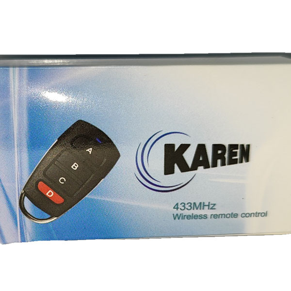 ریموت بلوتوثی دربازکن کارن مدل 433