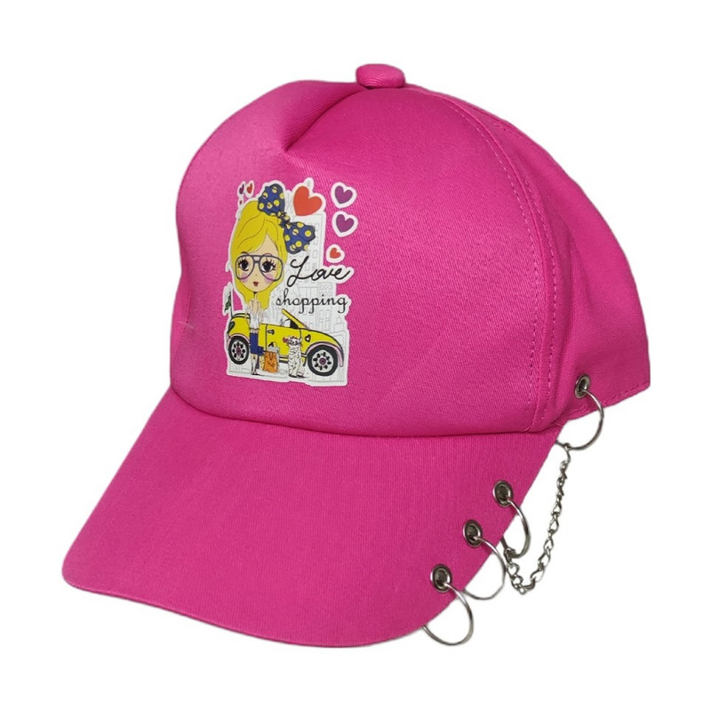 کلاه کپ دخترانه مدل پرنسس کد 05