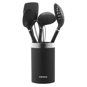 سرویس کفگیر و ملاقه 6 پارچه کاراجا مدل SEP- Noir Magic 