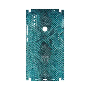 MAHOOT Blue Snake Skin-FullSkin Cover Sticker for Xiaomi Mi 8 SE