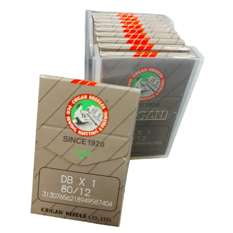 سوزن چرخ خیاطی ارگان مدل راسته کد DB12 بسته 10 عددی