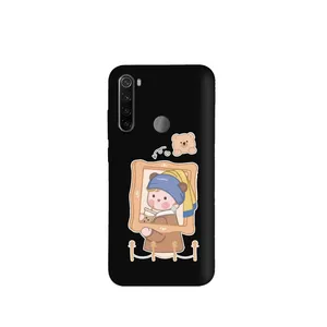 کاور طرح دخترانه هنری کد m2791 مناسب برای گوشی موبایل شیائومی Redmi Note 8