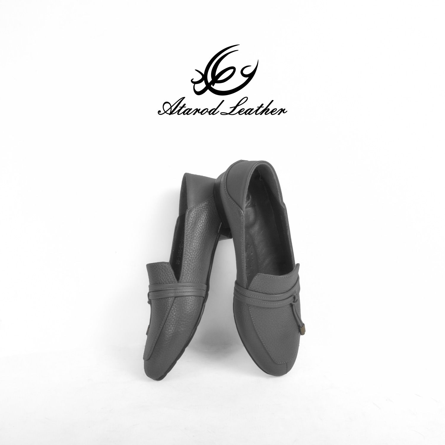 کفش زنانه چرم عطارد مدل چرم طبیعی کد SH167 - - 7