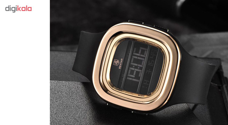 ساعت مچی دیجیتالی بنیار مدل 8001G