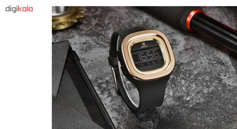 ساعت مچی دیجیتالی بنیار مدل 8001G