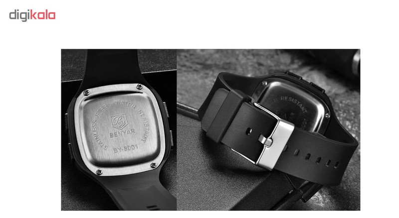 ساعت مچی دیجیتالی بنیار مدل 8001G
