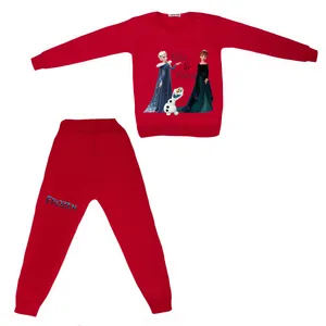 ست تی شرت و شلوار دخترانه مدل السا و النا