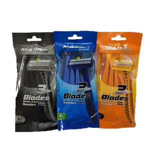 خودتراش مستر شیو مدل  3 blades مجموعه 3 عددی