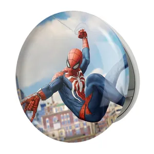 آینه جیبی خندالو طرح مرد عنکبوتی Spider Man مدل تاشو کد 13168 