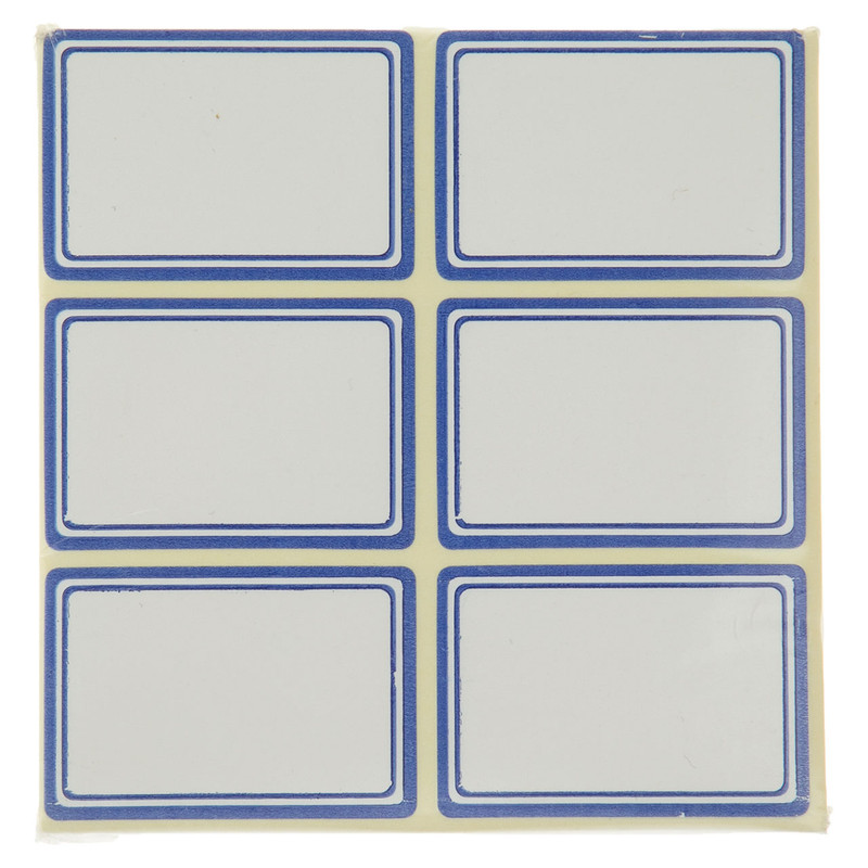 برچسب فوسکا سایز 3 × 4.5 سانتی متر بسته 100 عددی