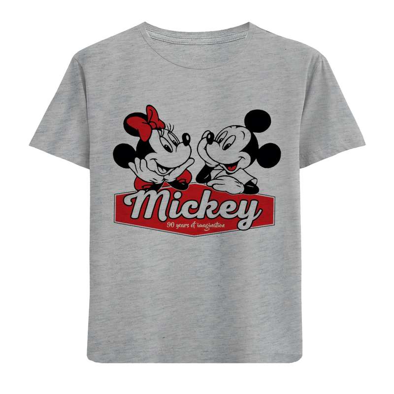 تی شرت آستین کوتاه دخترانه مدل میکی موس F700