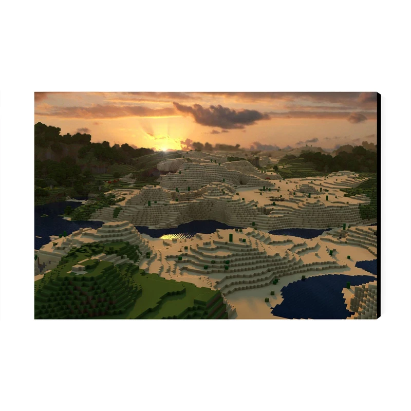 تابلو شاسی عرش مدل گیم ماینکرفت Minecraft کد As2846