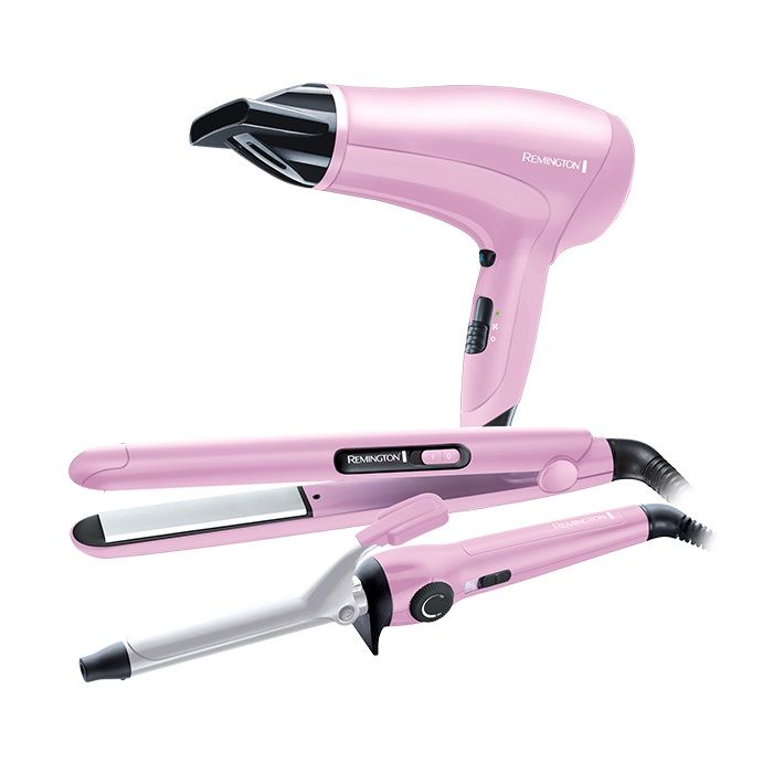 مجموعه سشوار و اتو و فر کننده مو رمینگتون مدل CI5219GPR -  - 5